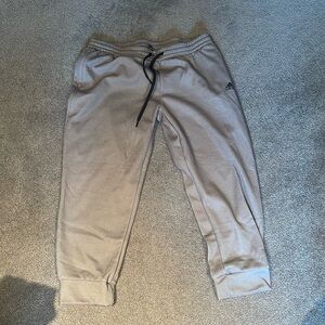 Adidas fleece sweatpants in gray XL